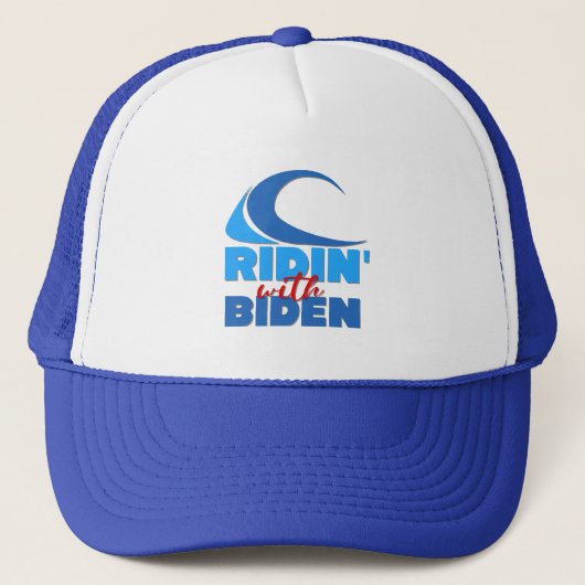 Casquette RIDIN' WITH BIDEN Trucker Hat (Devant)