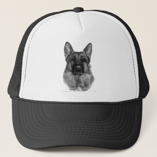 Casquette Rikko, berger allemand (Devant)