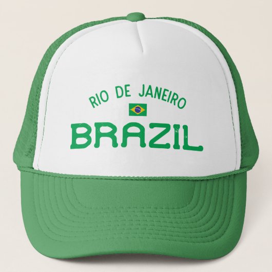 Casquette Rio de Janeiro affligé Brésil (Devant)