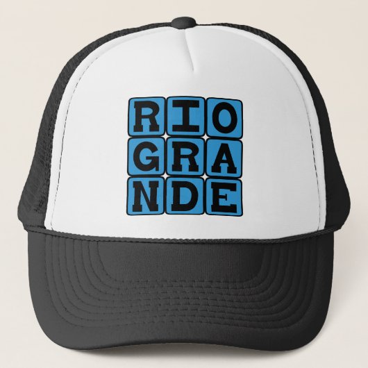 Casquette Rio Grande, Rivière du Texas (Devant)