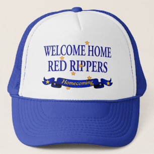 Casquette Rippers rouges à la maison bienvenus