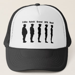 Casquette Roadie de l'évolution cycliste