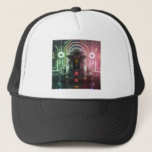 Casquette Robot 1 chapeau de camionneur