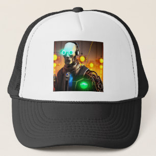 Casquette Robot 2 chapeau de camionneur