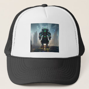 Casquette Robot 4 chapeau de camionneur