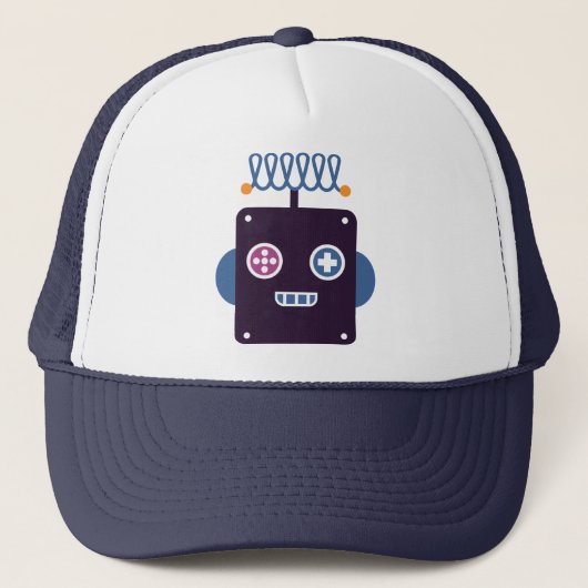 Casquette Robot de hippie (Devant)