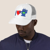 Casquette Robot du coeur I (En situation)