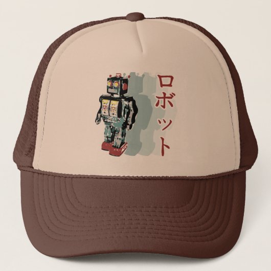 Casquette Robot japonais (Devant)