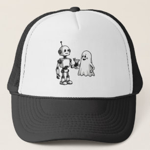 Casquette Robot Shake Fantôme Éffrayant Halloween rébotique