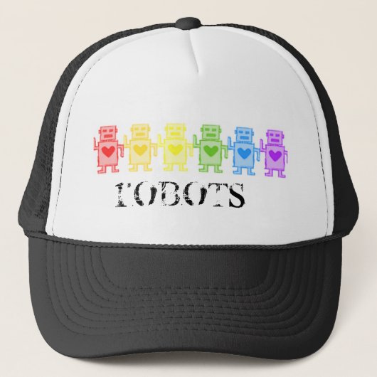 Casquette robots (Devant)