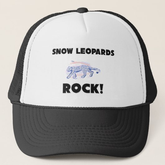 Casquette Roche de léopards de neige (Devant)