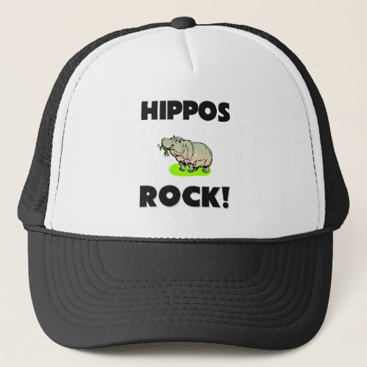 Casquette Roche d'hippopotames (Devant)