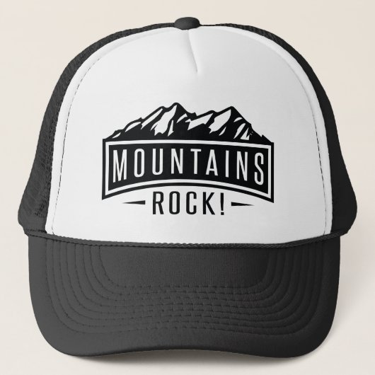 Casquette Rocher des montagnes (Devant)