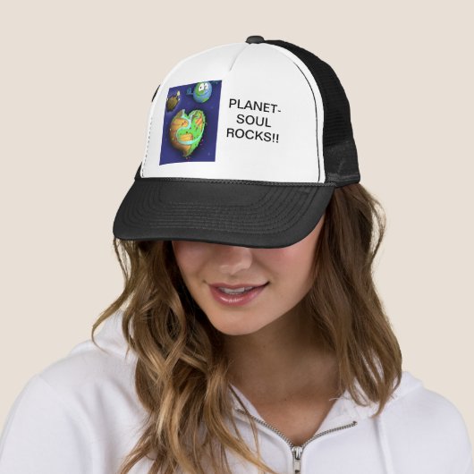 Casquette ROCHES de HatPLANET-ÂME de base-ball ! ! (En situation)