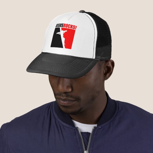 Casquette Roches de Jésus ! (En situation)