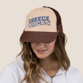 Casquette Roches de la Grèce (En situation)