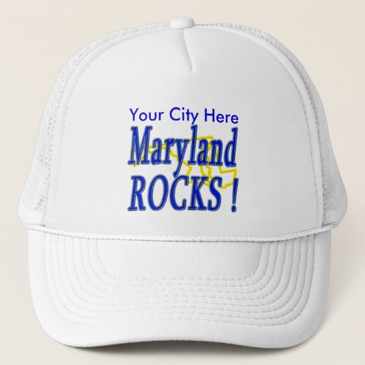Casquette Roches du Maryland ! (Devant)