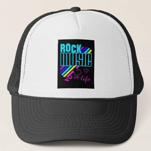 Casquette Rock Music (Devant)