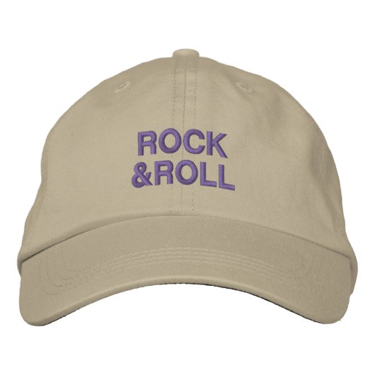 CASQUETTE ROCK & ROLL (Devant)