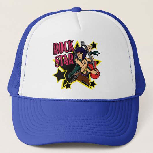 CASQUETTE ROCK STAR (Devant)