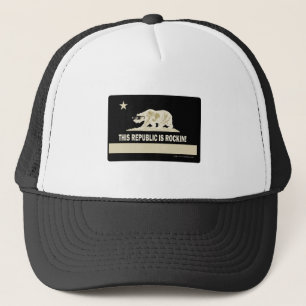 Casquette Rock this Republic Fun California Bear Drapeau