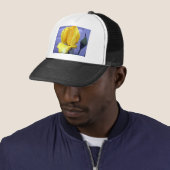 Casquette Rodebud jaune (En situation)