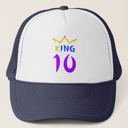 Casquette Roi 10 (Devant)