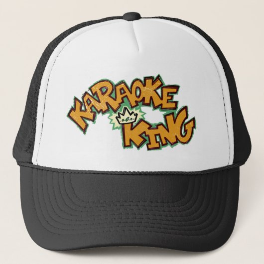 Casquette ROI de karaoke ! (Devant)