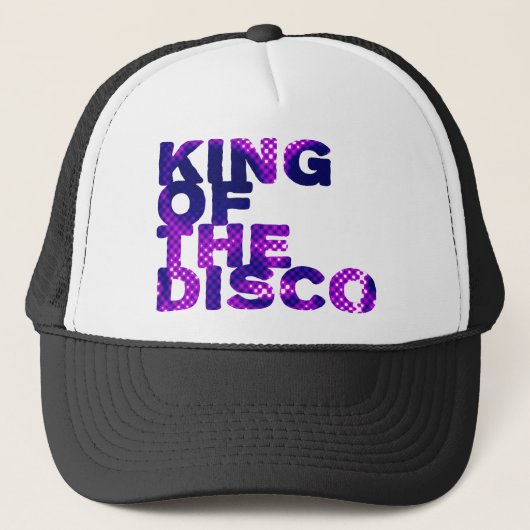 Casquette Roi de la disco (Devant)