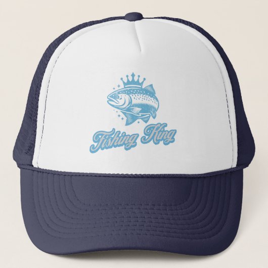 Casquette Roi de la pêche (Devant)