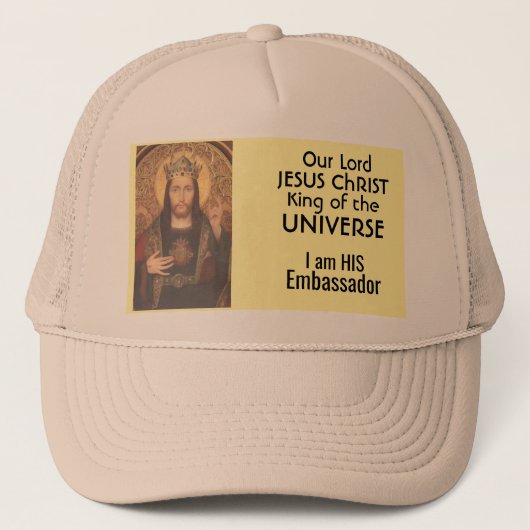 Casquette Roi de l'Univers (Devant)