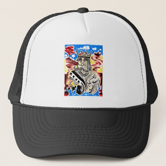 Casquette Roi Des Cartes (Devant)