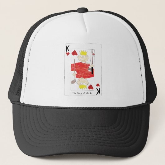 Casquette roi des papas chapeau (Devant)
