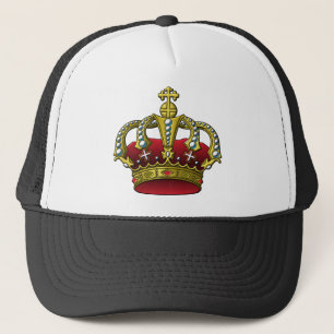 Casquette Roi et couronne de la Reine