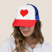 Casquette Roi ou Reine des Coeurs (En situation)