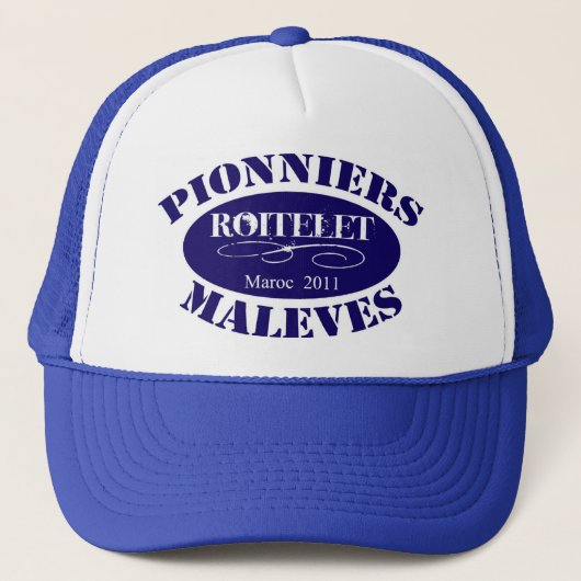 Casquette Roitelet couleur (Devant)