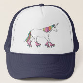 Casquette Rollerskating de licorne (Devant)