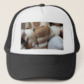 Casquette Romantique Tropical Exotic Sea Shells Plage Amour (Devant)