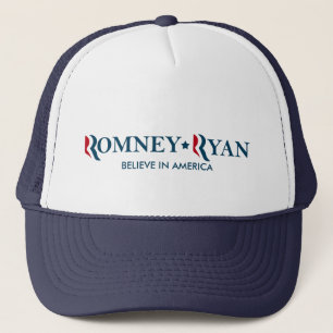 Casquette Romney/Ryan 2012 - croyez à l'Amérique