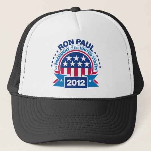 Casquette Ron Paul pour le président 2012 (Devant)