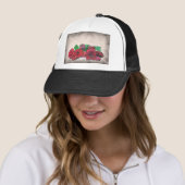 Casquette Rose (En situation)