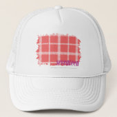 Casquette Rose 2 de plaid (Devant)