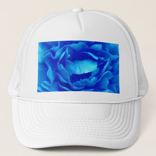 Casquette Rose bleu - Personnalisable (Devant)