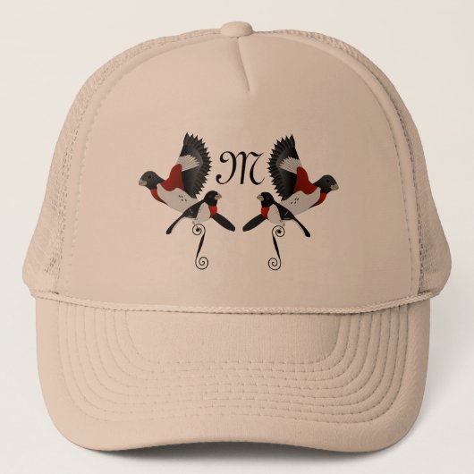 Casquette Rose Breasted Grosbeak (Devant)