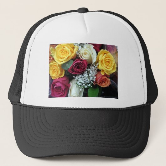Casquette Rose coloré (Devant)