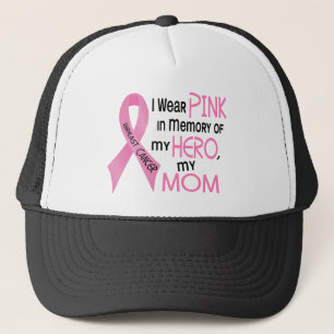 Casquette ROSE de cancer du sein DANS la MÉMOIRE de MA MAMAN