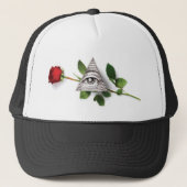 Casquette rose de Magi (Devant)