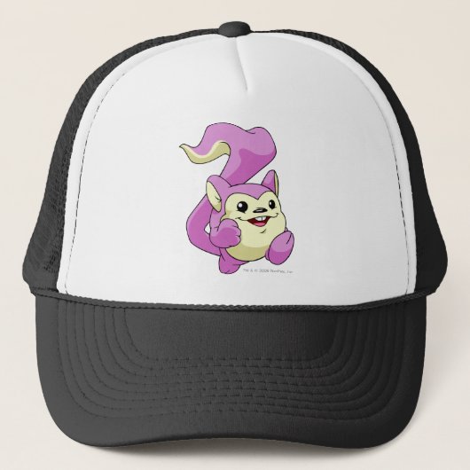 Casquette Rose de Meerca (Devant)
