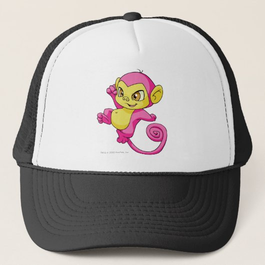 Casquette Rose de Mynci (Devant)
