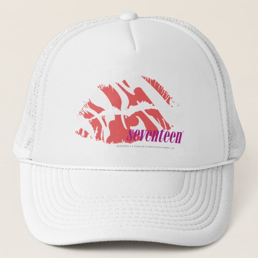 Casquette Rose de zèbre (Devant)
